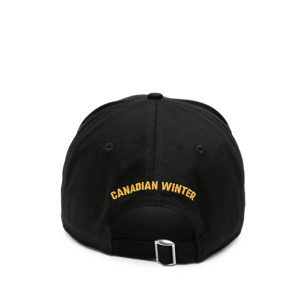Dsquared2 Black Hats Men DSQUARED2