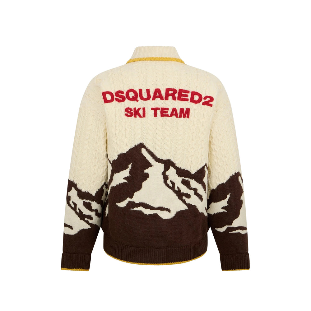 Dsquared2 Neutrals Sweaters & Knitwear - Cardigans Men DSQUARED2