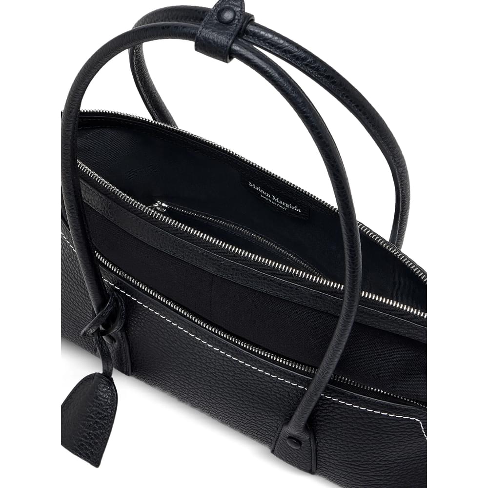 Maison Margiela Black Shoulder Bags Women MAISON MARGIELA