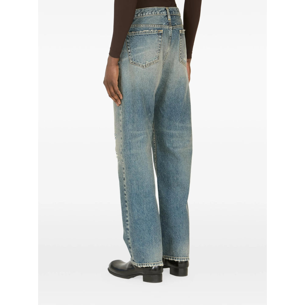 Maison Margiela Blue Denim - Regular & Straight-Leg Jeans Men MAISON MARGIELA