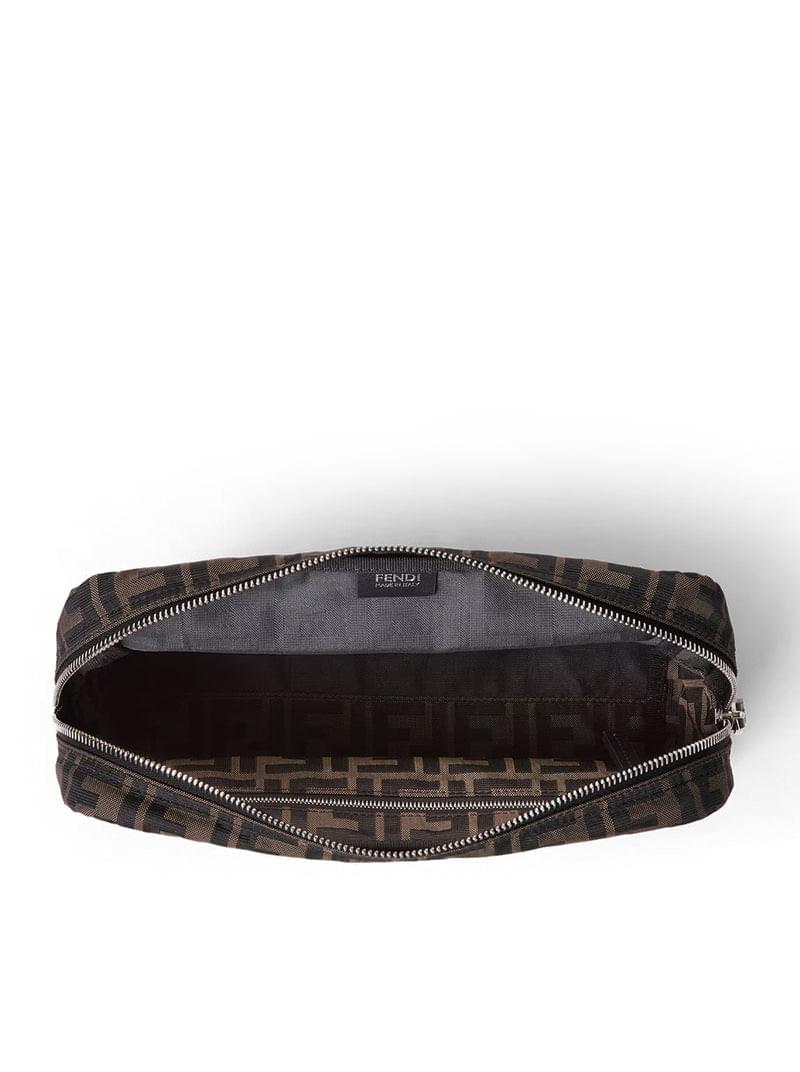 Fendi Men Beauty Case In Superlight Ff Zucca Fabric FENDI