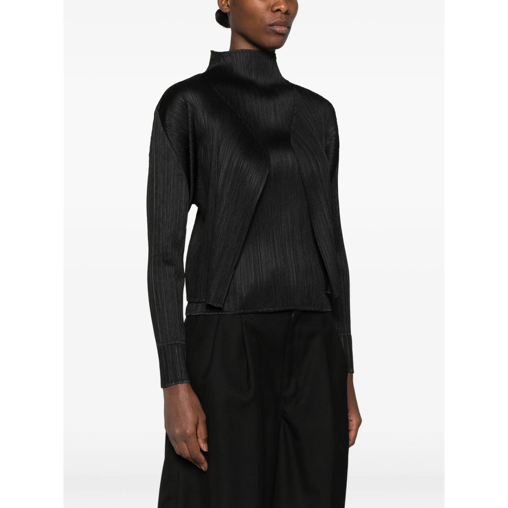 Pleats Please Issey Miyake Black Tops - Blouses Women PLEATS PLEASE ISSEY MIYAKE