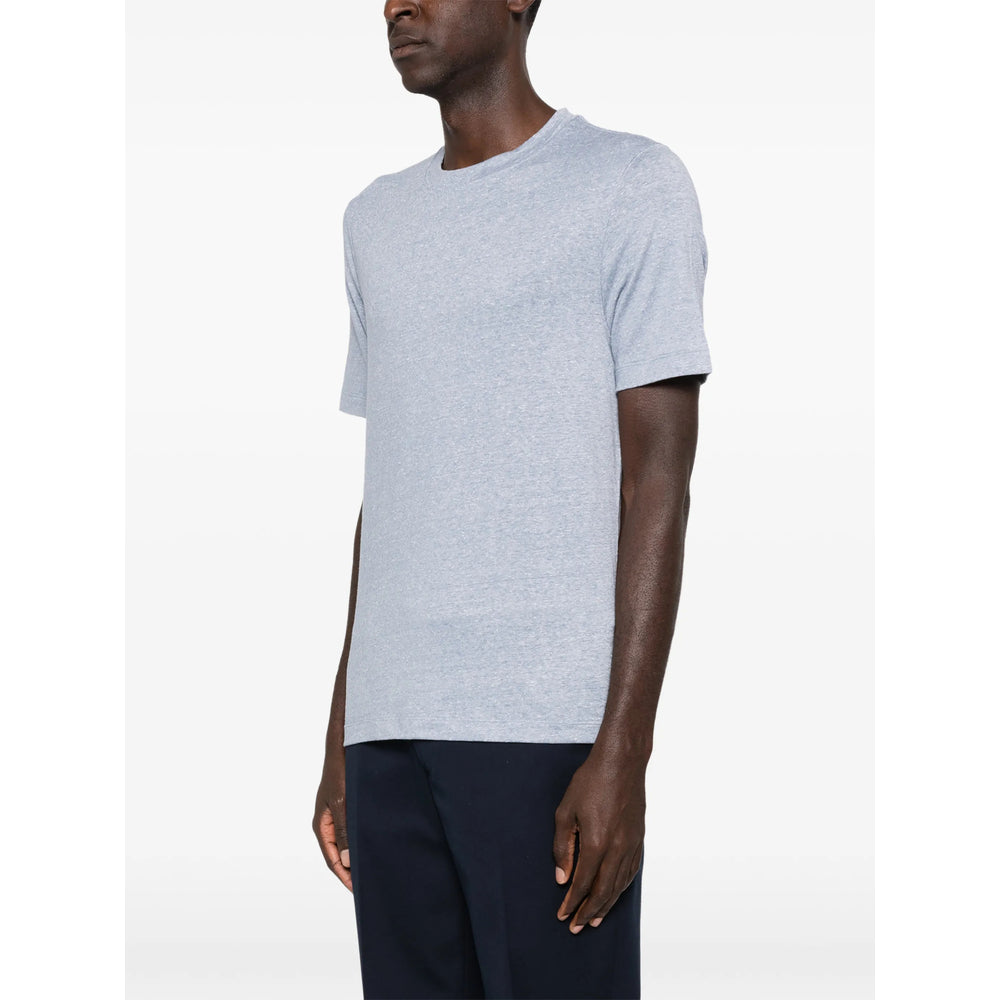 Brunello Cucinelli Blue T-Shirts & Vests - T-Shirts Men BRUNELLO CUCINELLI