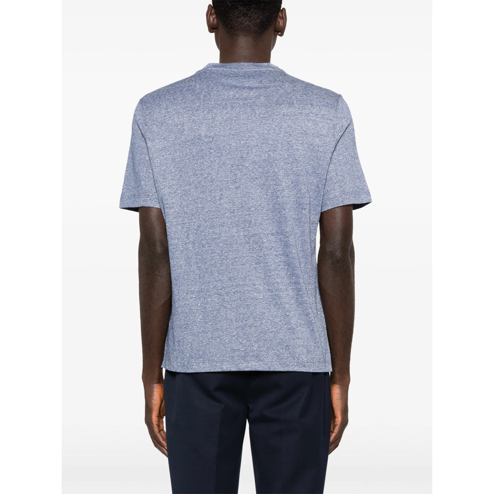 Brunello Cucinelli Blue T-Shirts & Vests - T-Shirts Men BRUNELLO CUCINELLI