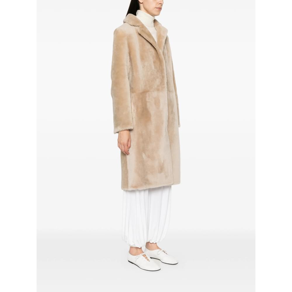 Yves Salomon Neutrals Coats - Faux Fur Coats Women YVES SALOMON