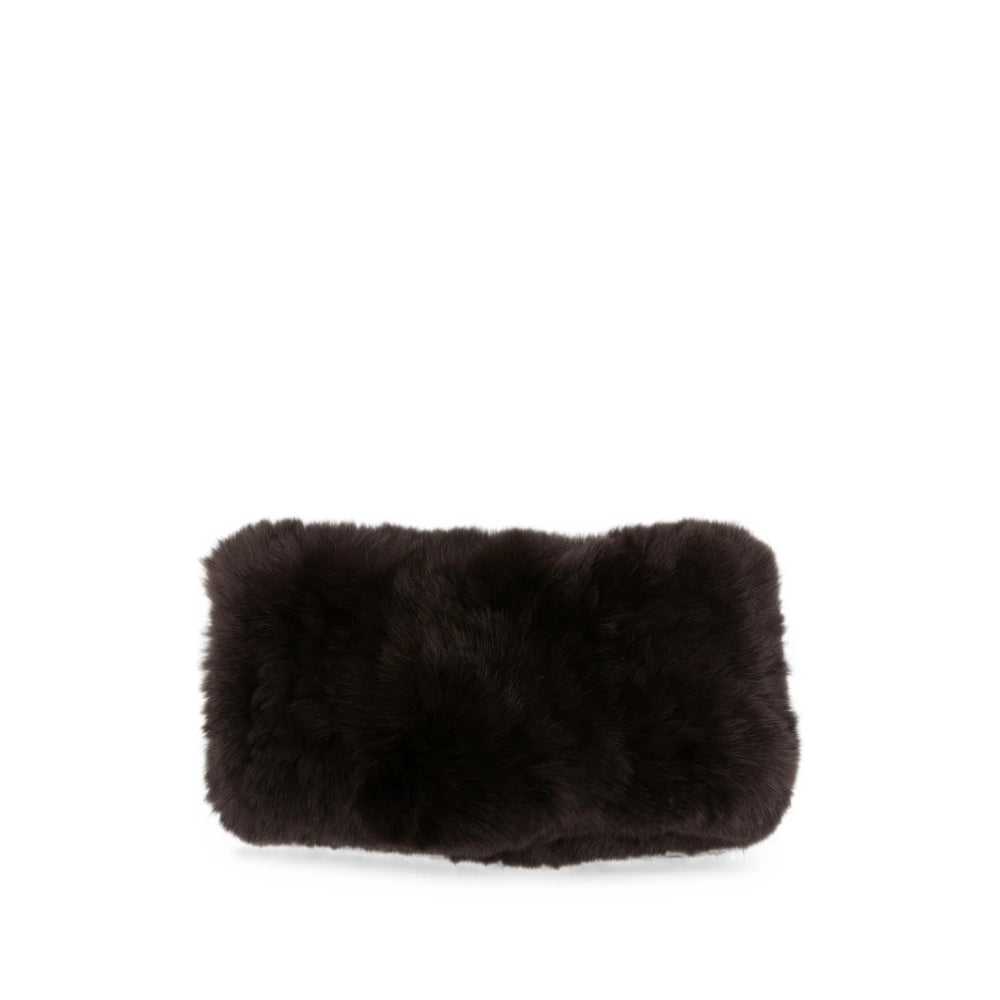 Yves Salomon Brown Hats Women YVES SALOMON