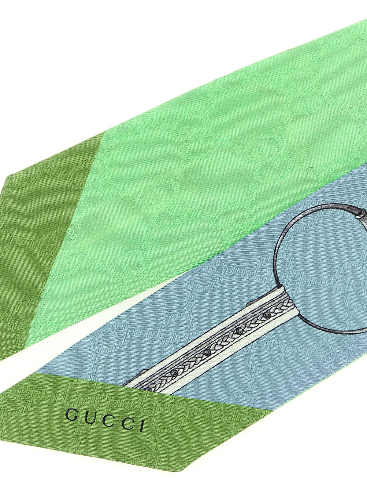 Gucci Women Double-Face Silk Ribbon GUCCI