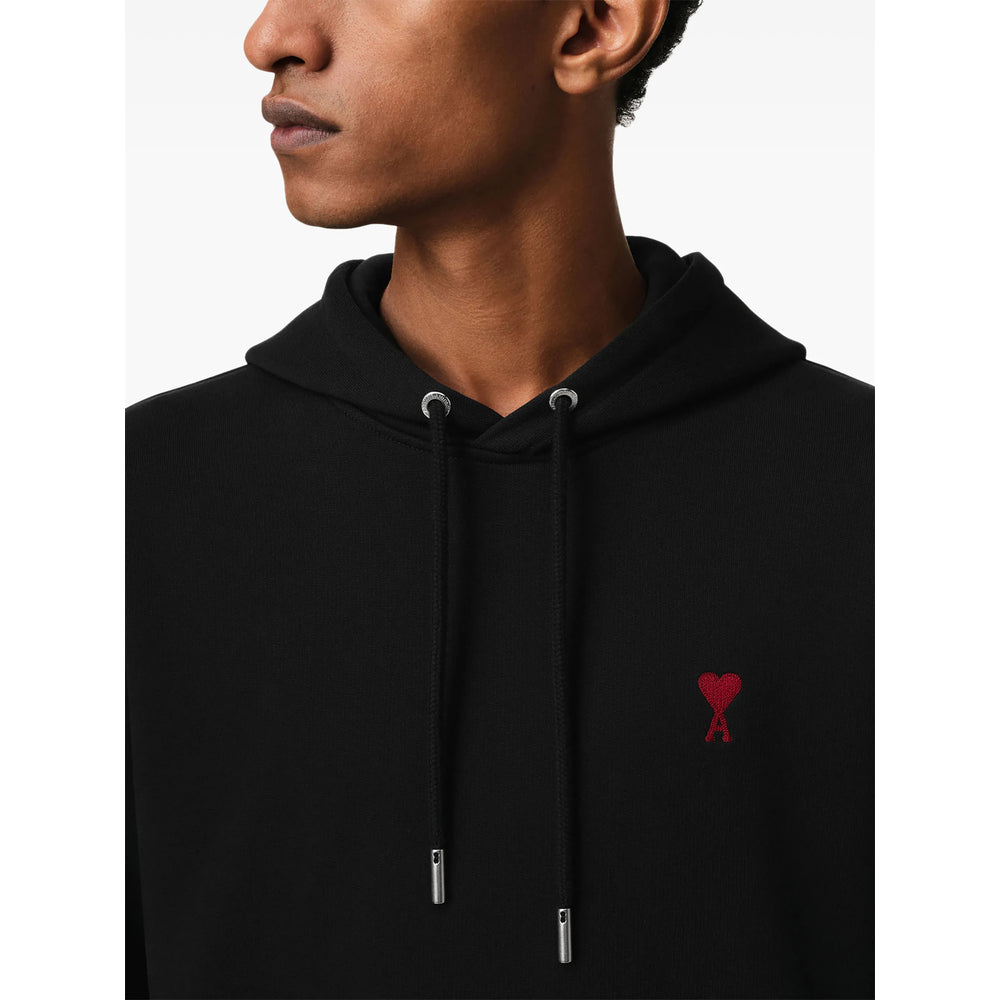 Ami Paris Black Tops - Hoodies Women AMI PARIS