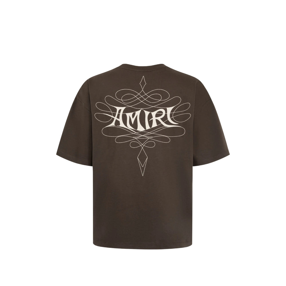 Amiri Brown T-Shirts & Vests - T-Shirts Men AMIRI