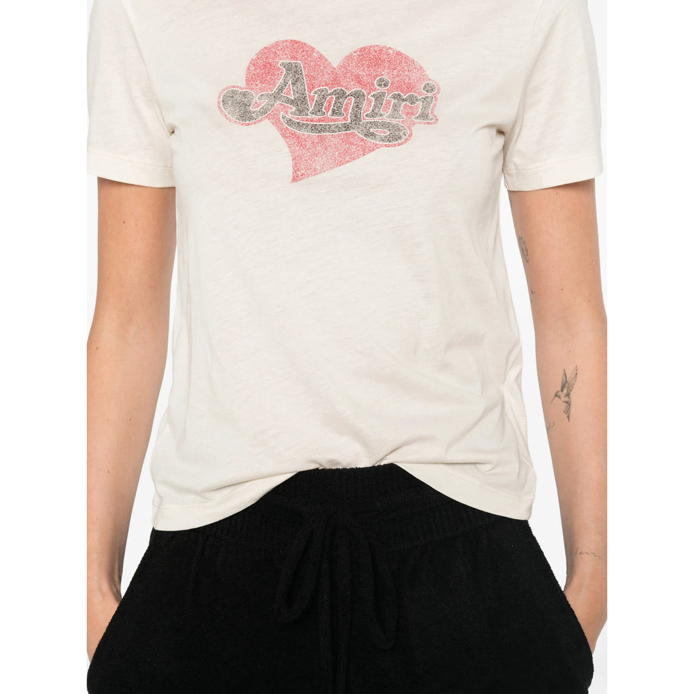 Amiri Neutrals Tops - T-Shirts & Jerseys Women AMIRI