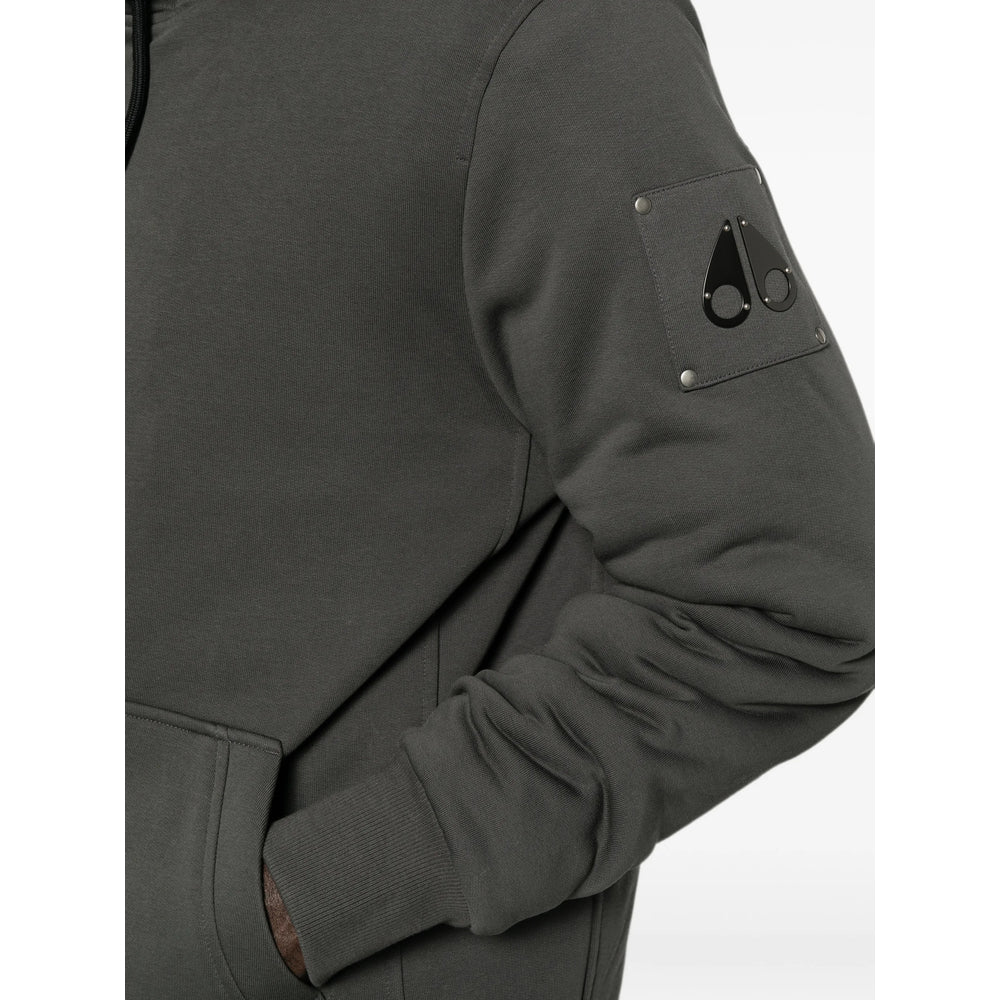 Moose Knuckles Grey Sweaters & Knitwear - Hoodies Men MOOSE KNUCKLES