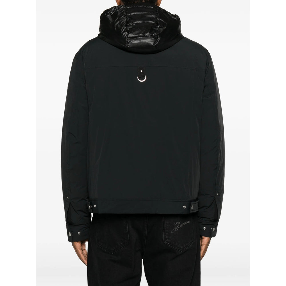 Moose Knuckles Black Jackets - Hooded Jackets Men MOOSE KNUCKLES