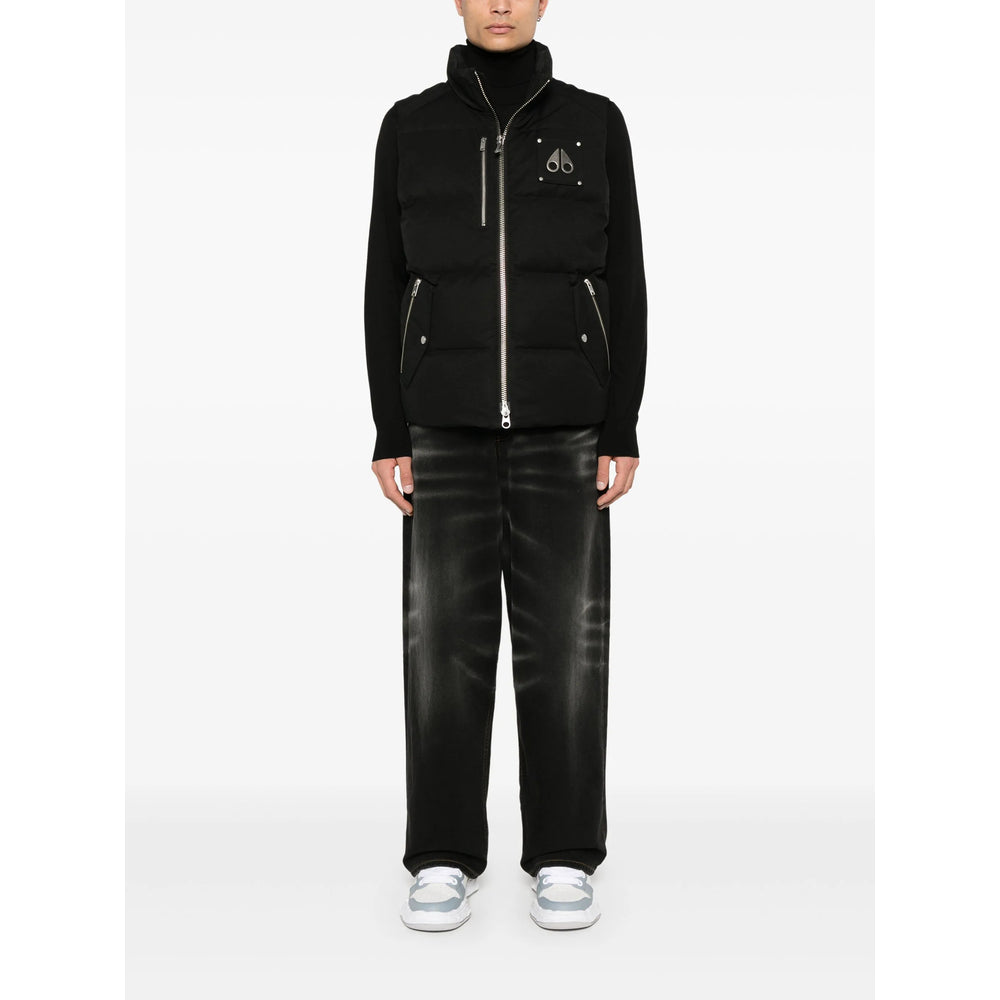 Moose Knuckles Black Jackets - Waistcoats & Gilets Men MOOSE KNUCKLES