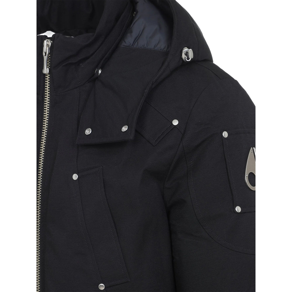 Moose Knuckles Black Jackets - Padded & Down Jackets Men MOOSE KNUCKLES