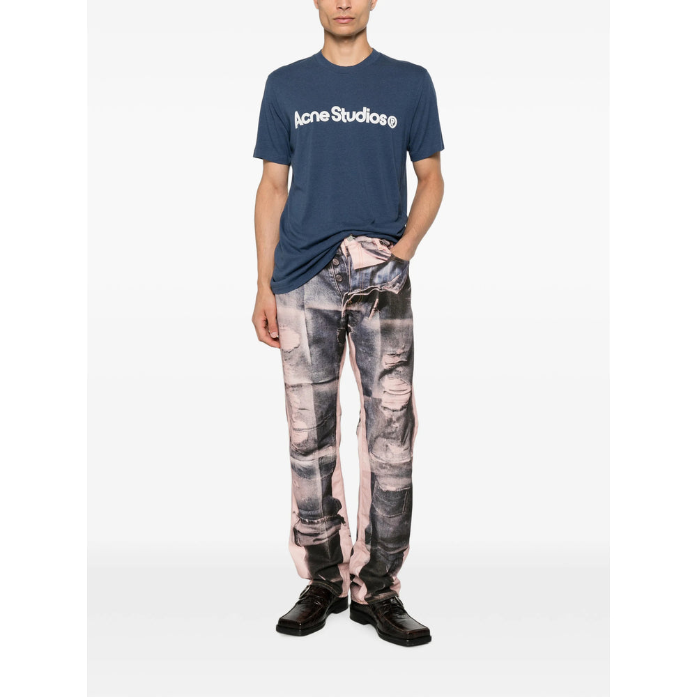 Acne Studios Blue Denim - Regular & Straight-Leg Jeans Men ACNE STUDIOS