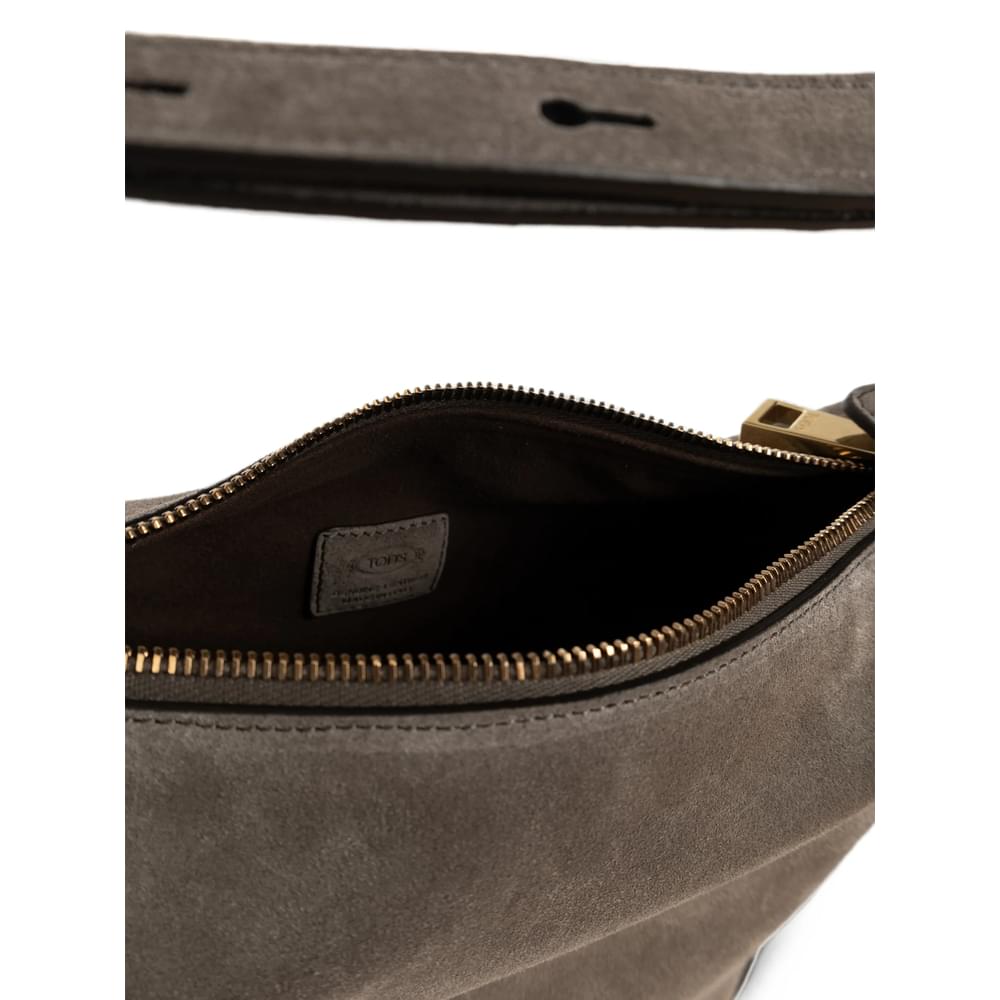 Tod's Brown Shoulder Bags Women TOD'S