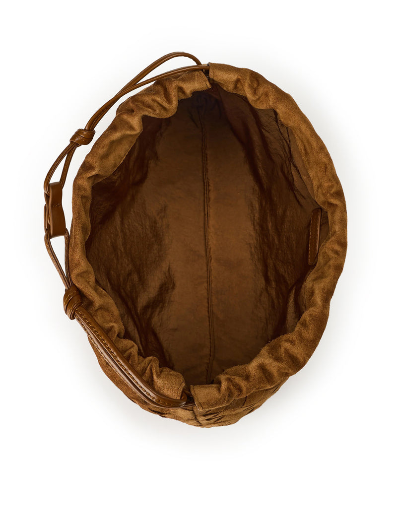 Bottega Veneta Women Medium Suede Clutch BOTTEGA VENETA