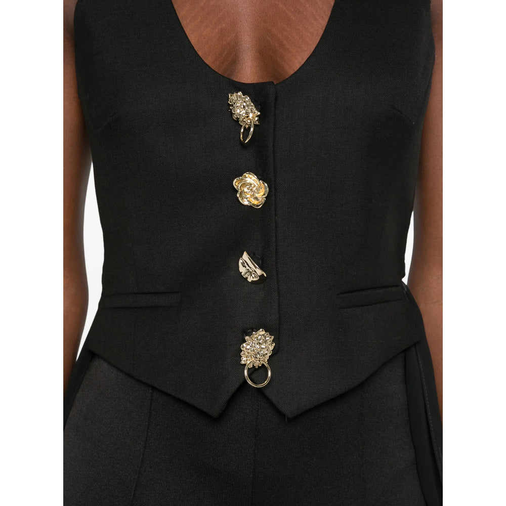 Blumarine Black Jackets - Waistcoat & Gilets Women BLUMARINE