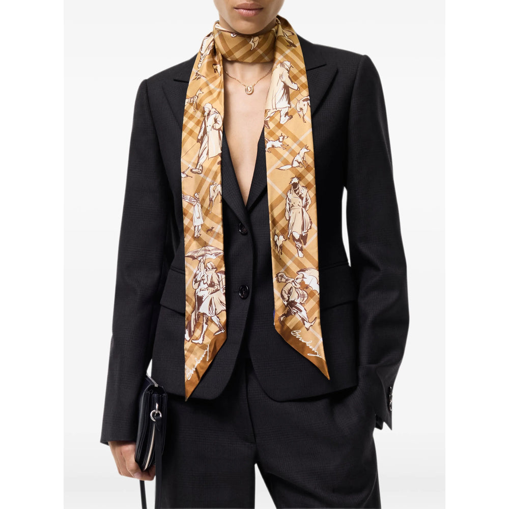 Burberry Neutrals Scarves Men BURBERRY