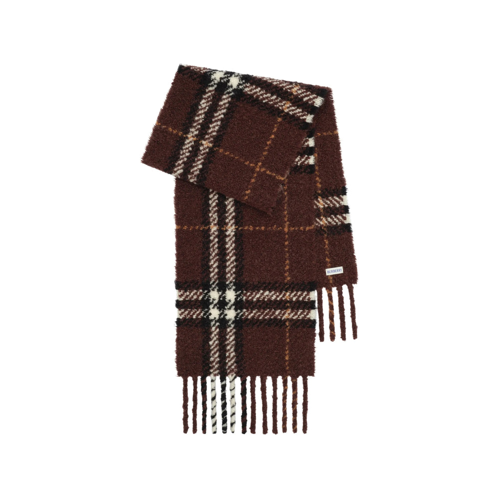 Burberry Brown Scarves Men BURBERRY