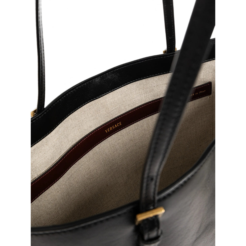 Versace Black Tote Bags Women VERSACE