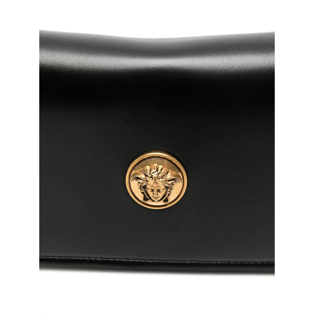 Versace Black Shoulder Bags Women VERSACE