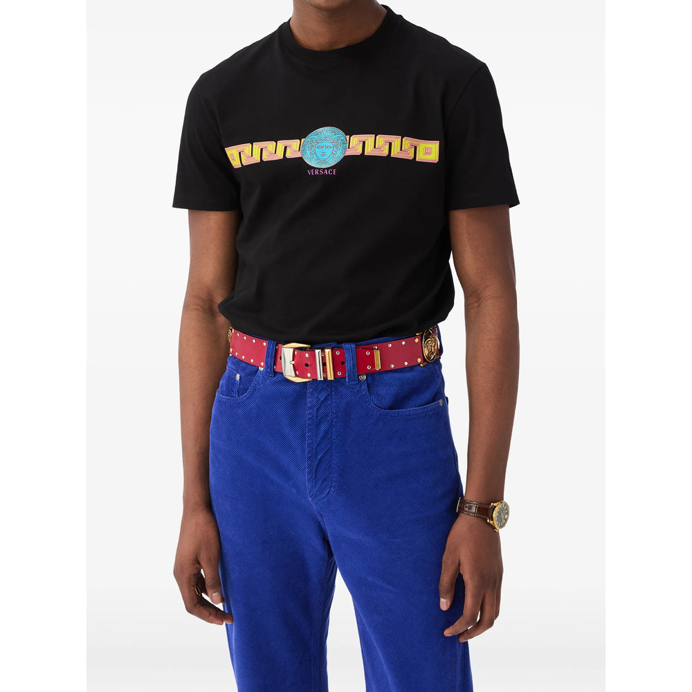 Versace Black T-Shirts & Vests - T-Shirts Men VERSACE