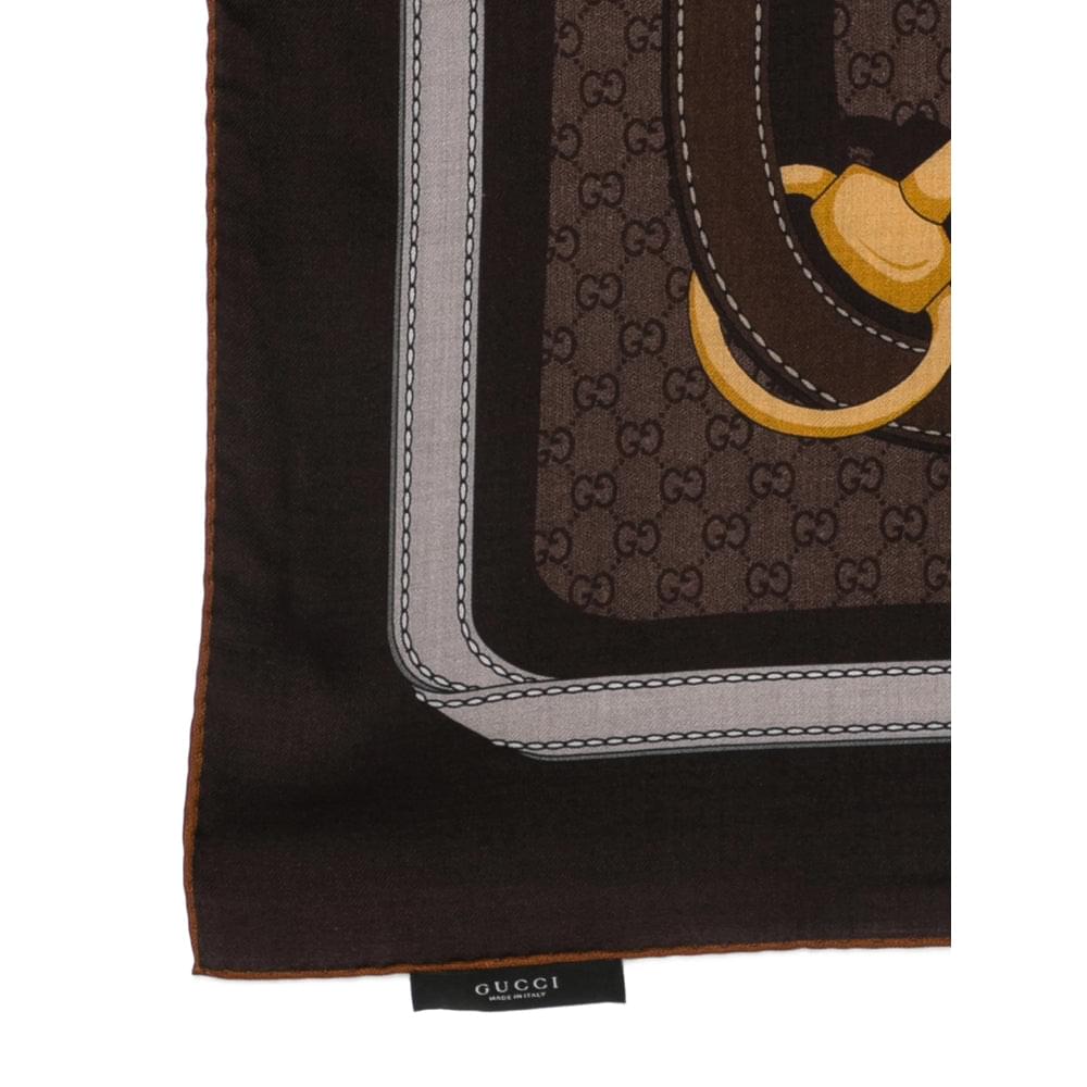 Gucci Neutrals Scarves Women Women GUCCI