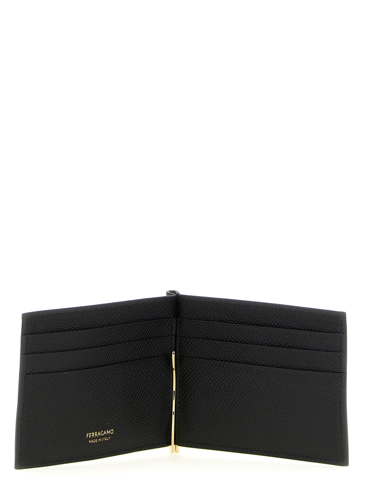 Ferragamo Men Gancini Wallet With Clip FERRAGAMO
