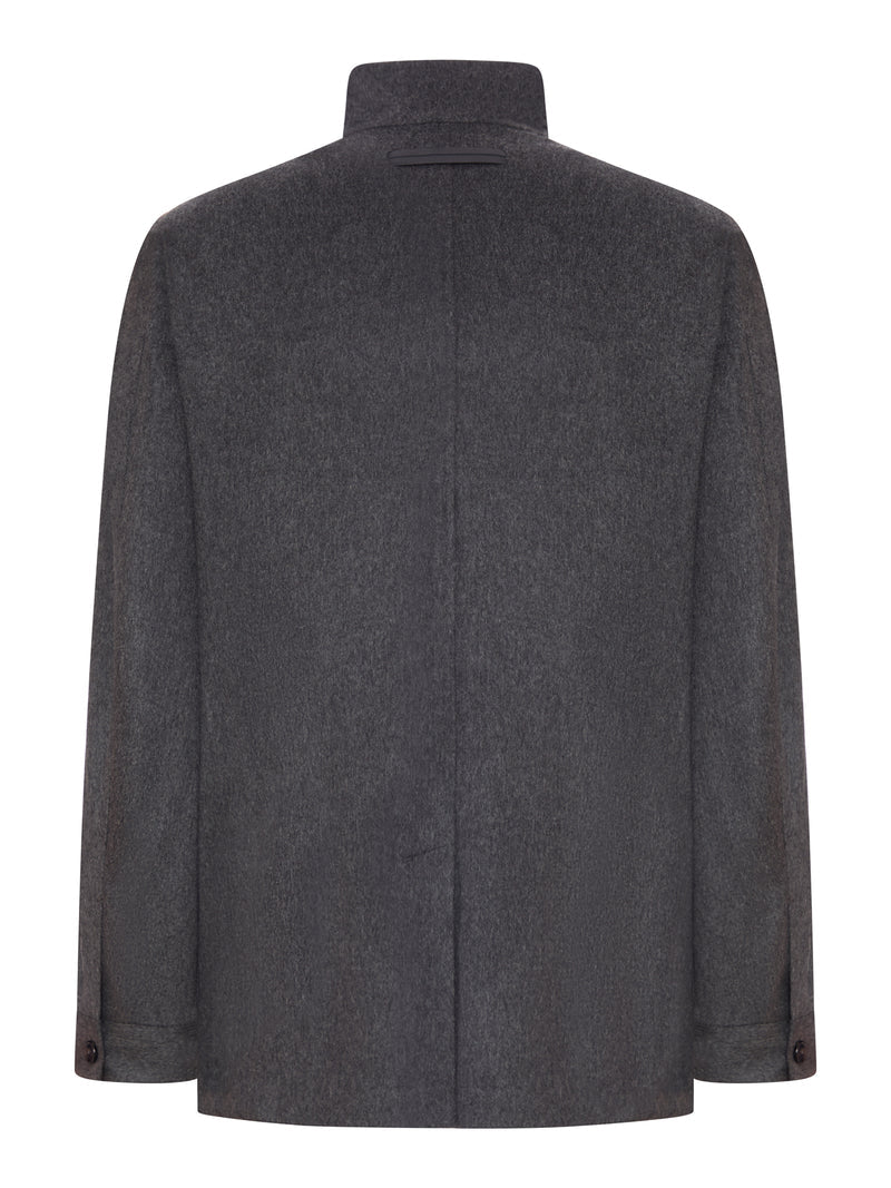 Zegna Men The Count Jacket In Cashmere Oasis ZEGNA