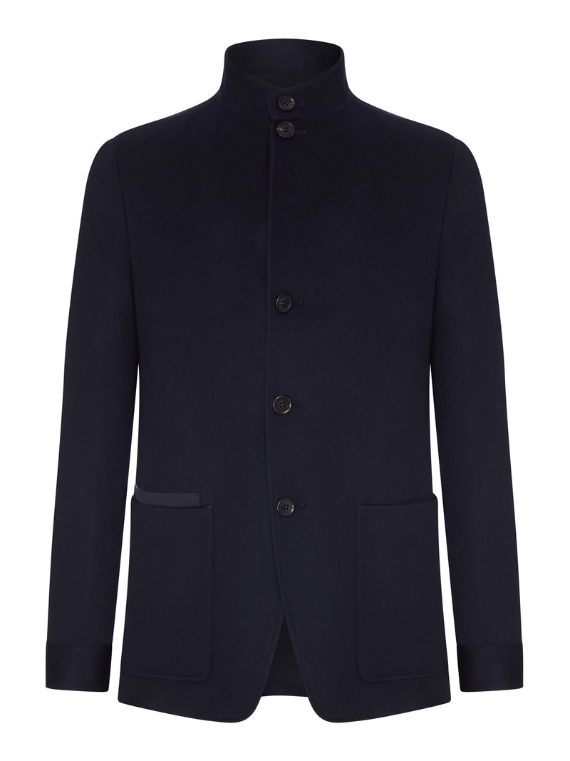Zegna Men The Count Jacket In Cashmere Oasis ZEGNA