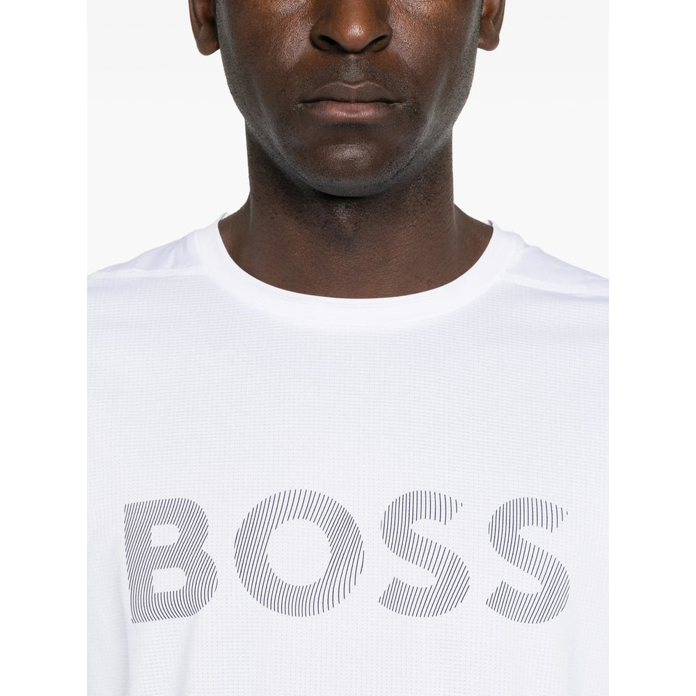 Boss White T-Shirts & Vests - T-Shirts Men BOSS