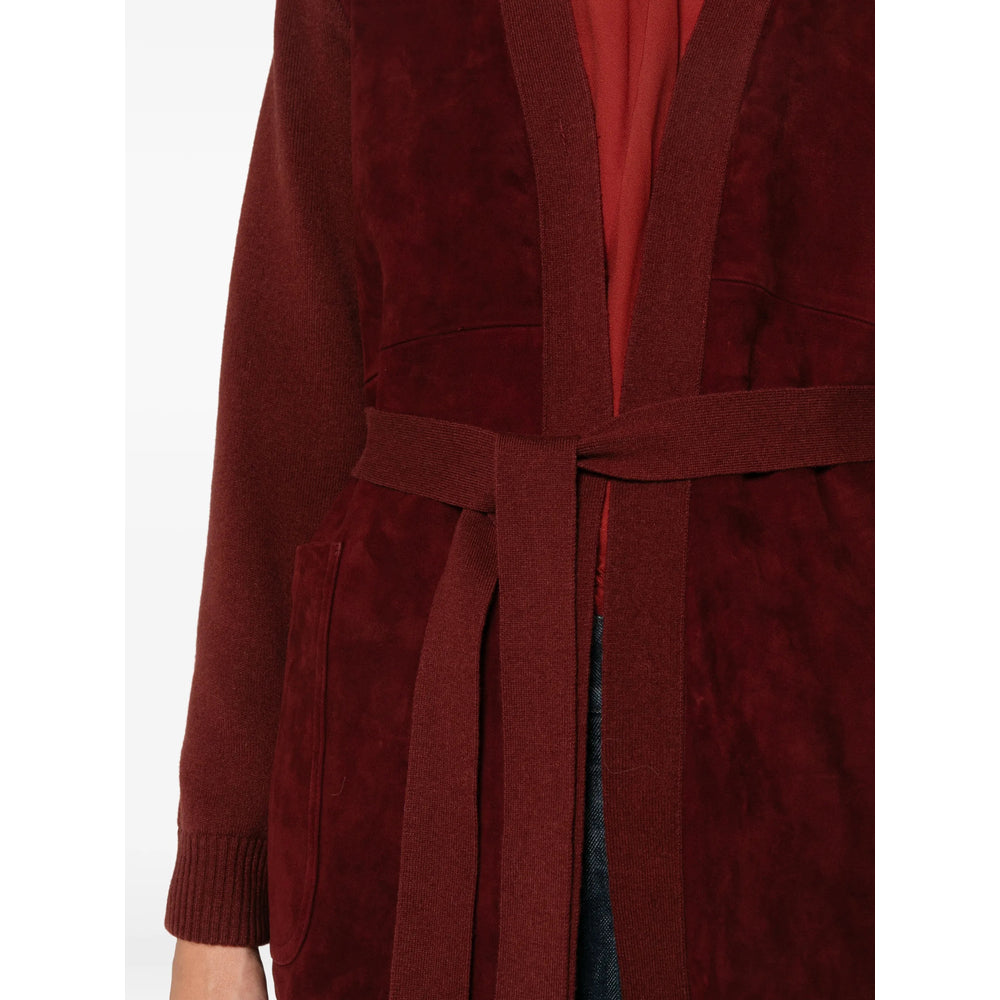 Max Mara Red Knitwear - Cardigans Women MAX MARA