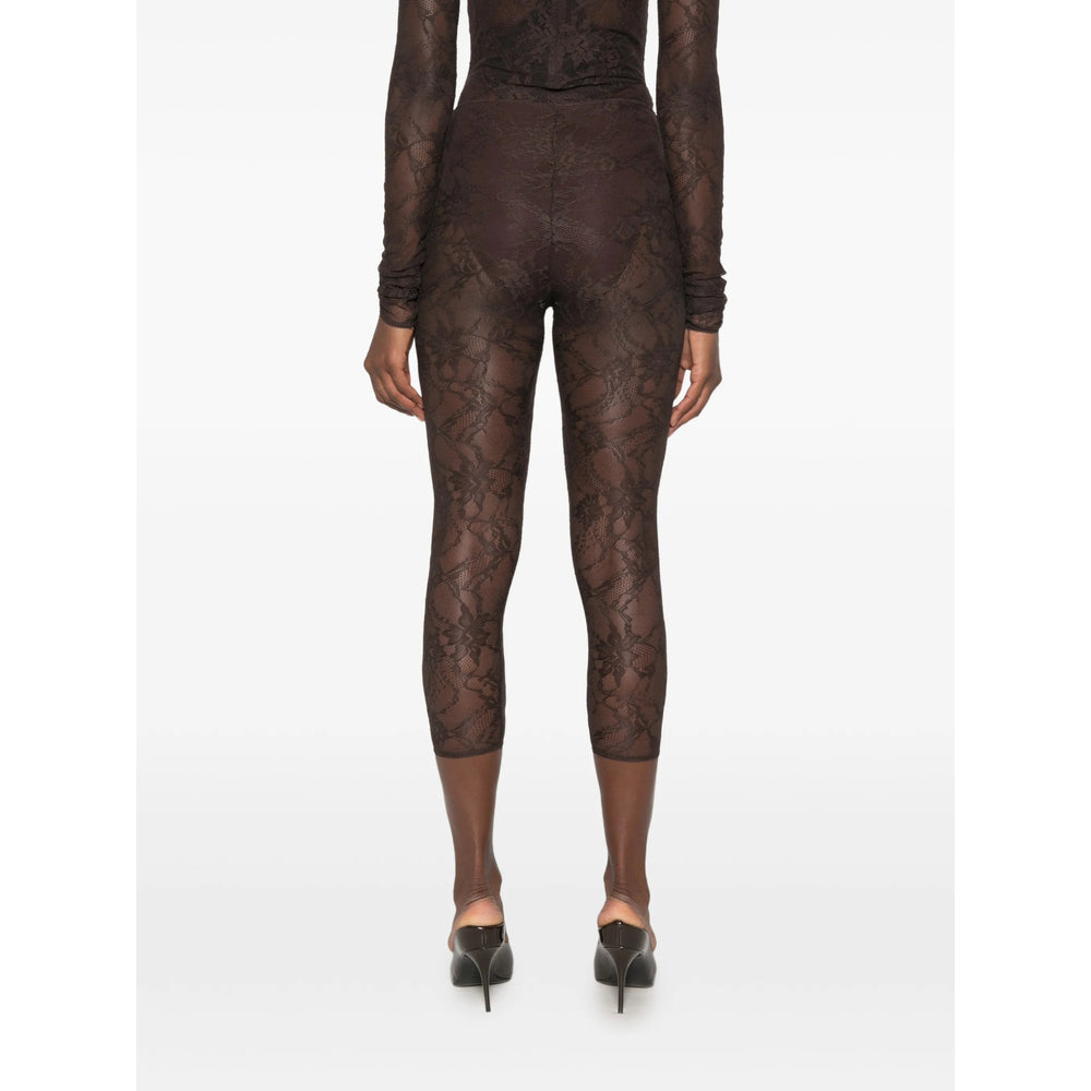 The Andamane Brown Trousers - Leggings Women THE ANDAMANE
