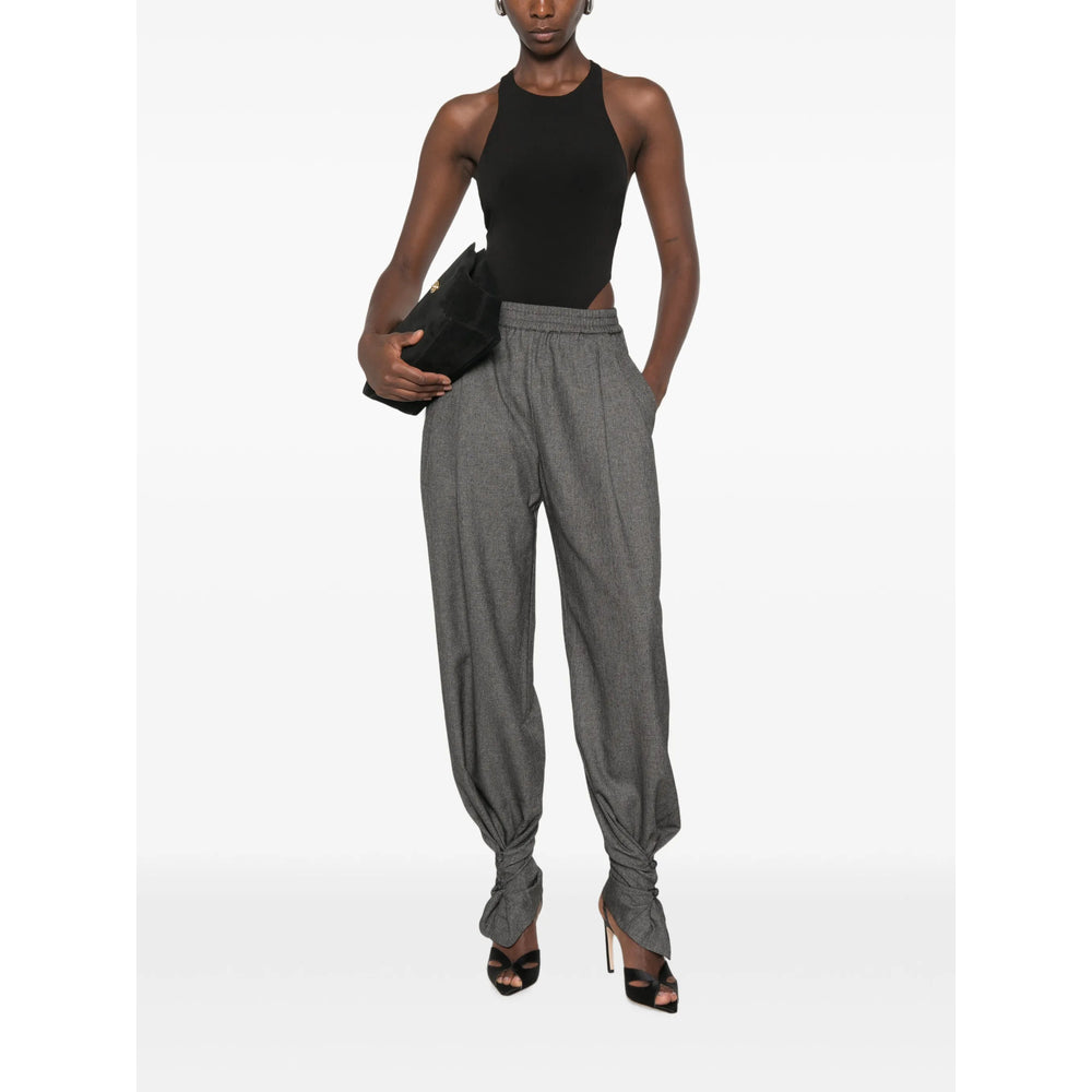 The Andamane Grey Trousers - Tapered Trousers Women THE ANDAMANE