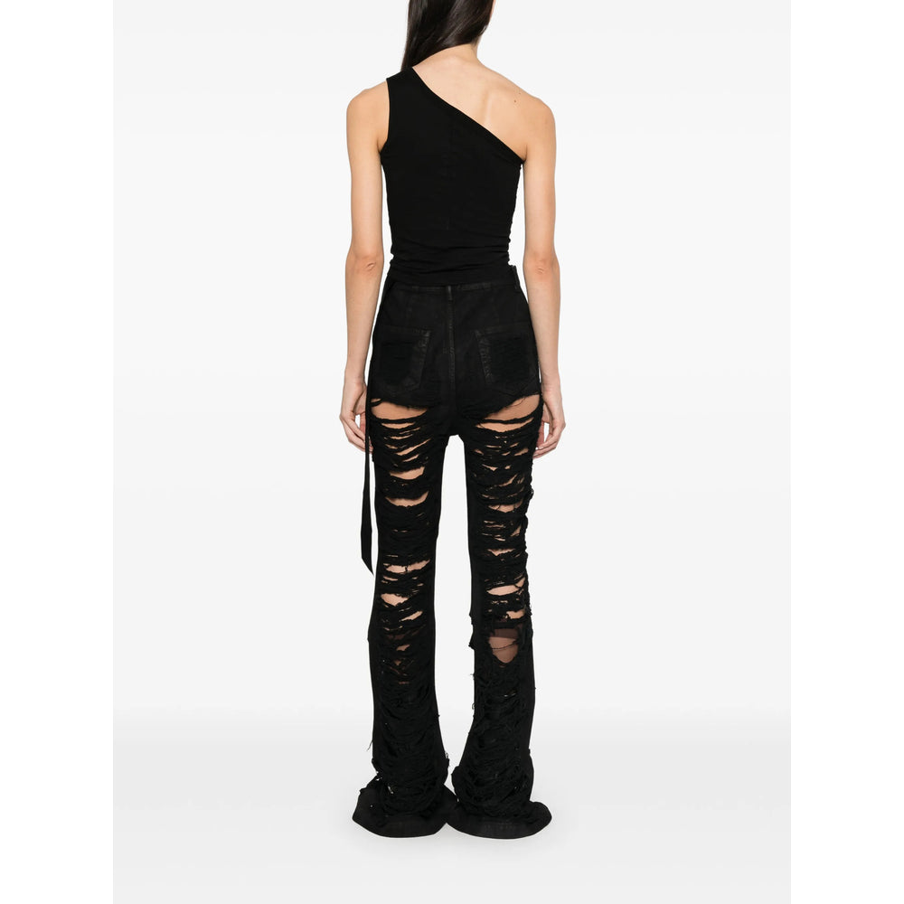 Rick Owens Drkshdw Black Tops - Vests & Tank Tops Women RICK OWENS