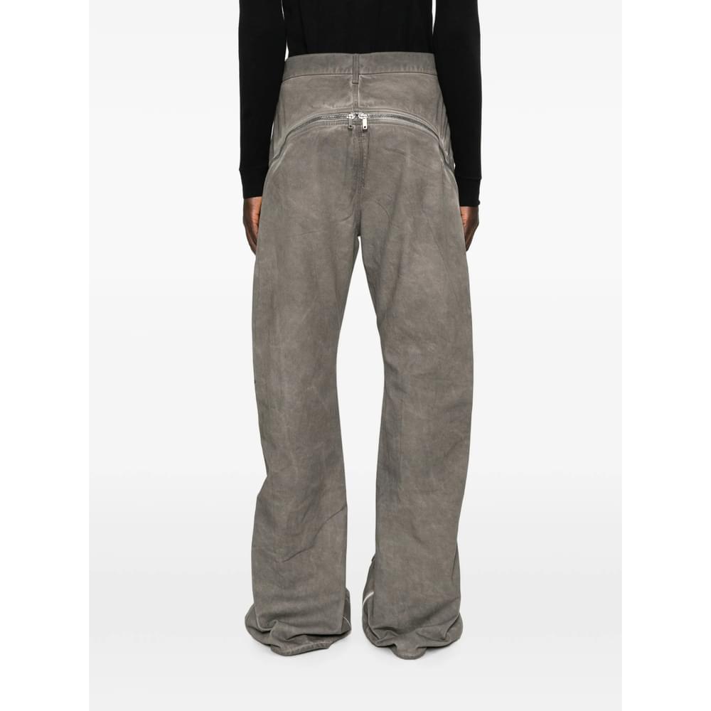 Rick Owens Drkshdw Grey Denim - Wide-Leg Jeans Men RICK OWENS