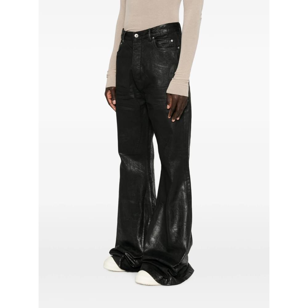 Rick Owens Drkshdw Black Denim - Bootcut Jeans Men RICK OWENS