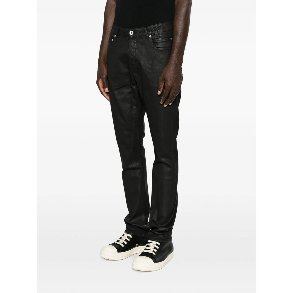 Rick Owens Drkshdw Black Denim - Slim-Fit Jeans Men RICK OWENS