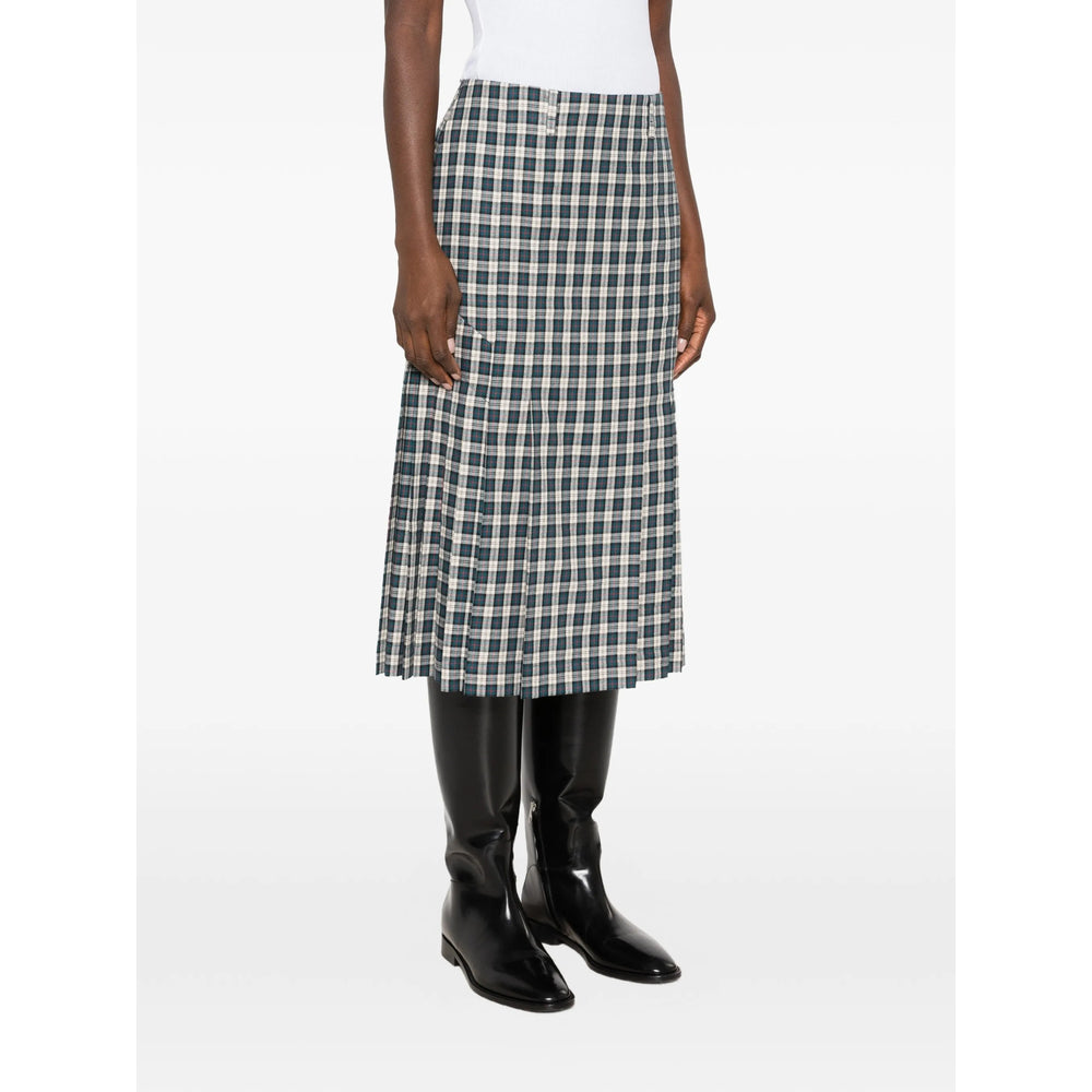 Dries Van Noten Blue Skirts - Pleated Skirts Women DRIES VAN NOTEN