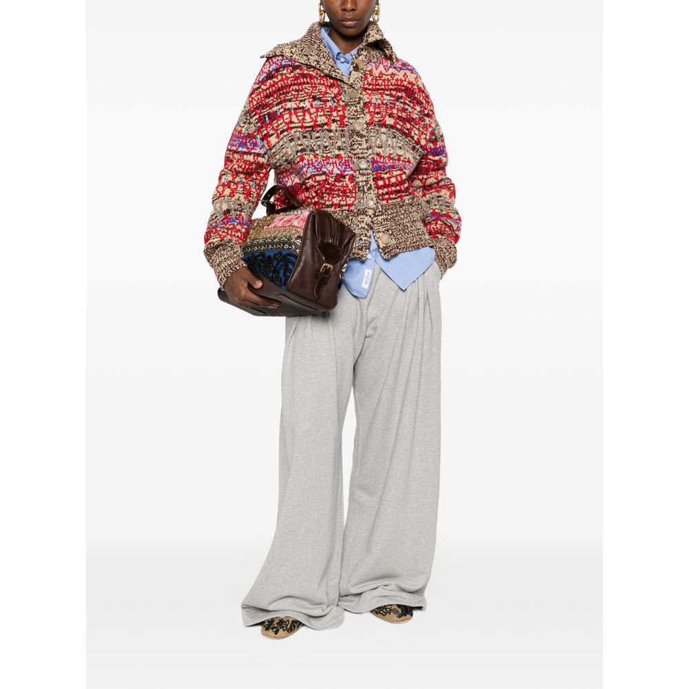 Dries Van Noten Grey Trousers - Palazzo Pants Women DRIES VAN NOTEN