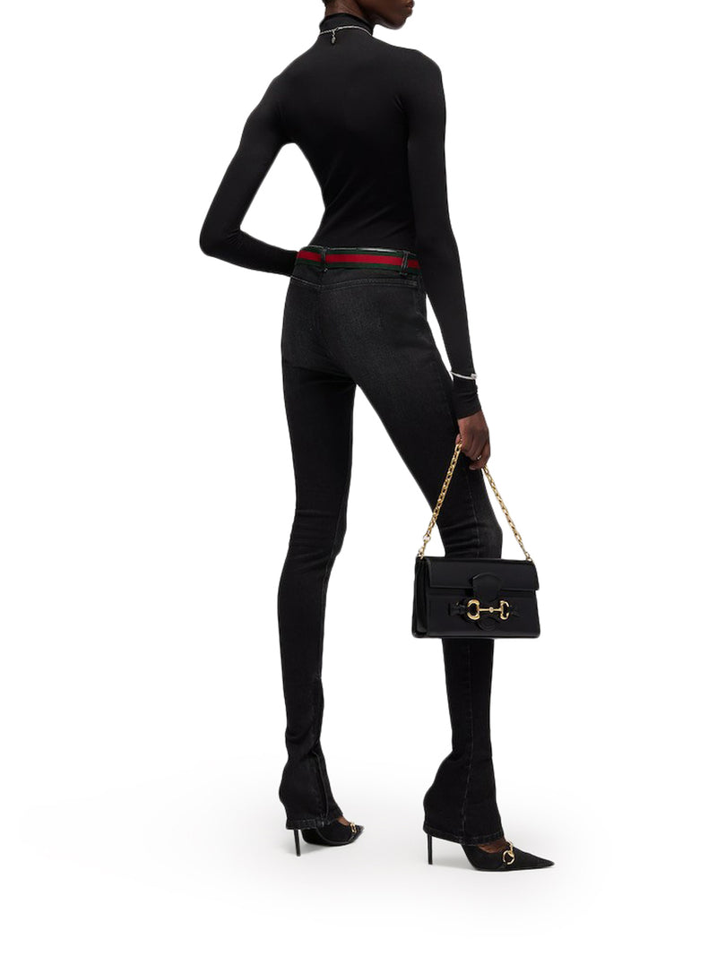 Gucci Women Seamless Stretch Nylon Jersey Top GUCCI