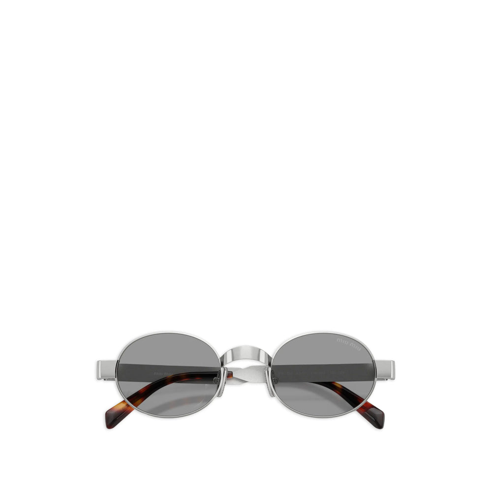 Miu Miu Silver Sunglasses Women MIU MIU