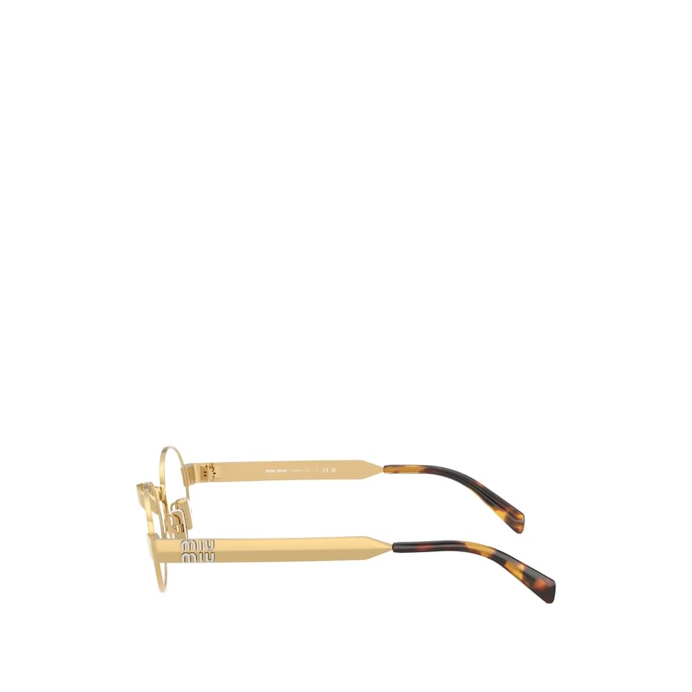 Miu Miu Gold Glasses & Frames Women MIU MIU