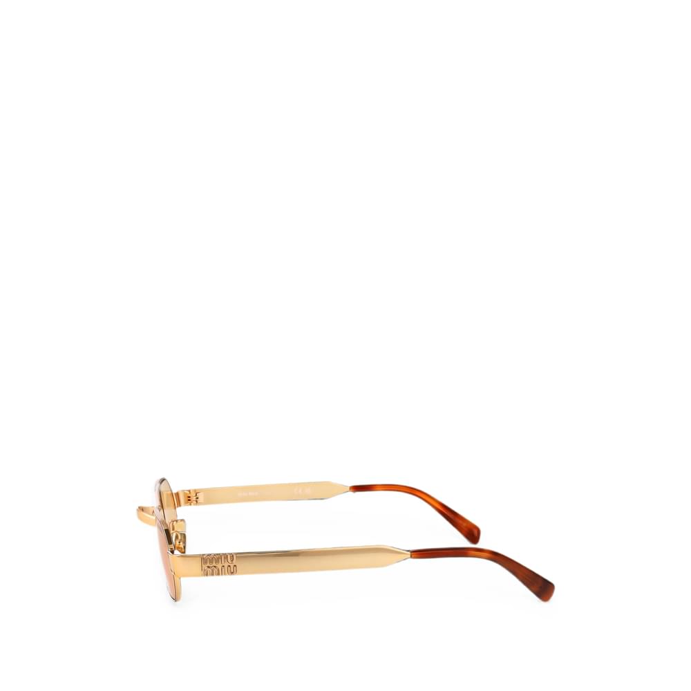 Miu Miu Gold Sunglasses Women MIU MIU