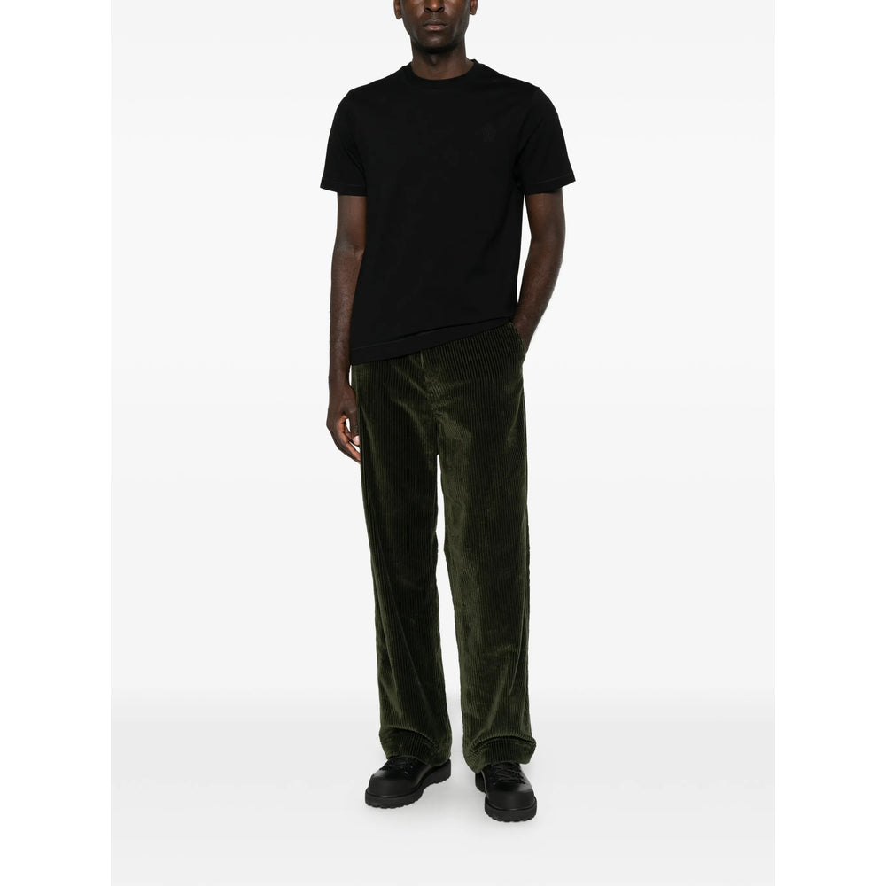 Moncler Grenoble Green Trousers - Regular & Straight-Leg Trousers Men MONCLER GRENOBLE