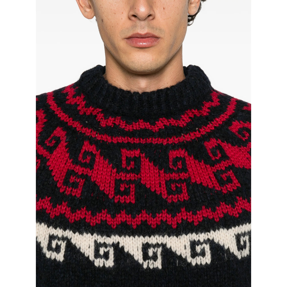Moncler Grenoble Blue Sweaters & Knitwear - Jumpers Men MONCLER GRENOBLE