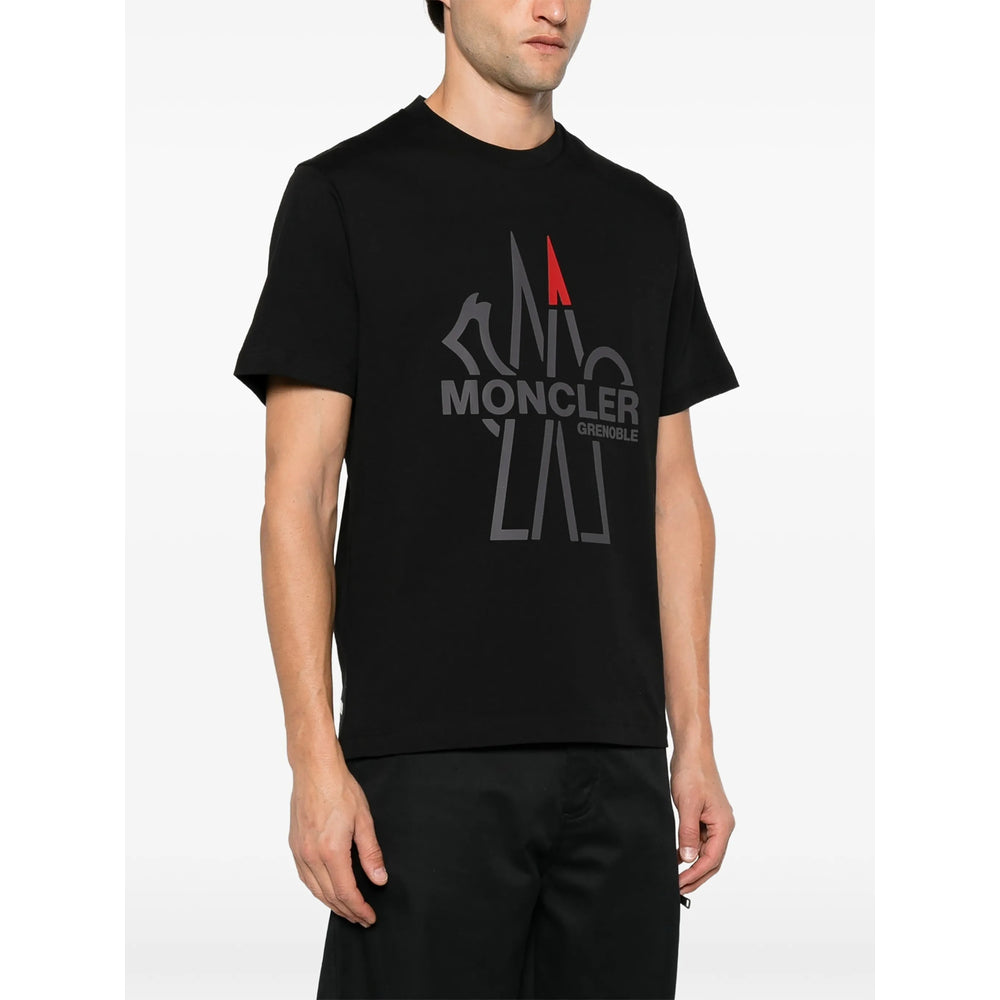 Moncler Grenoble Black T-Shirts & Vests - T-Shirts Men MONCLER GRENOBLE