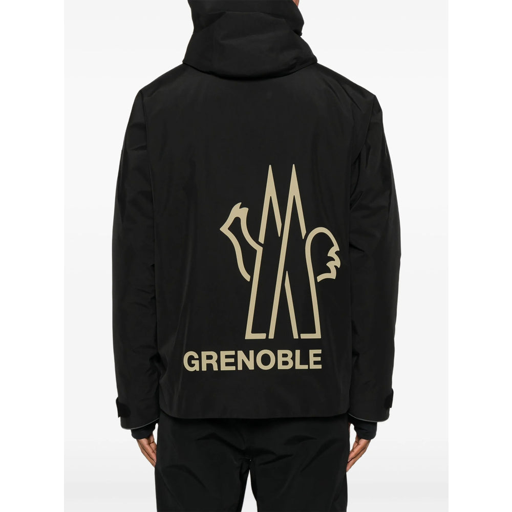 Moncler Grenoble Black Skiwear - Ski Jackets Men MONCLER GRENOBLE