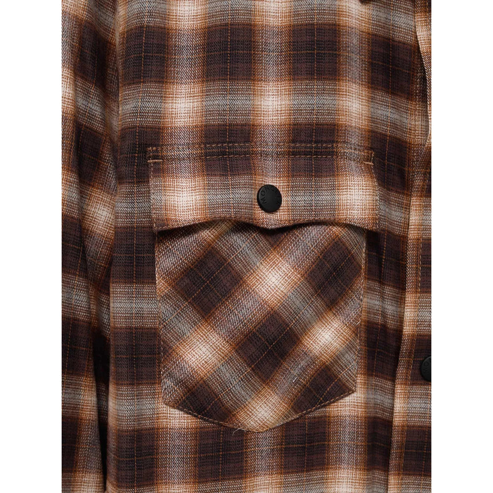 Moncler Grenoble Brown Shirts Men MONCLER GRENOBLE